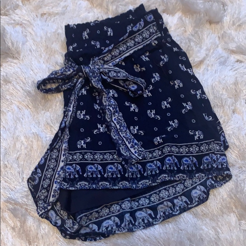 Francesca’s Built-In Belted Shorts.